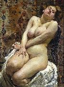 Nana, Female Nude, Lovis Corinth